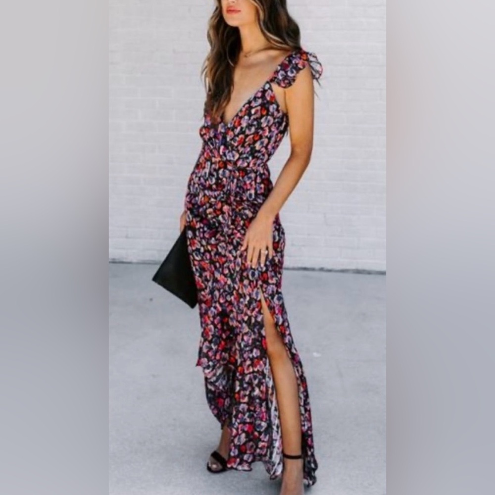 Layered With Love Multicolor Floral Maxi Dress